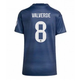 Real Madrid Federico Valverde #8 Borte skjorte til dame 2025-26 Kortermet